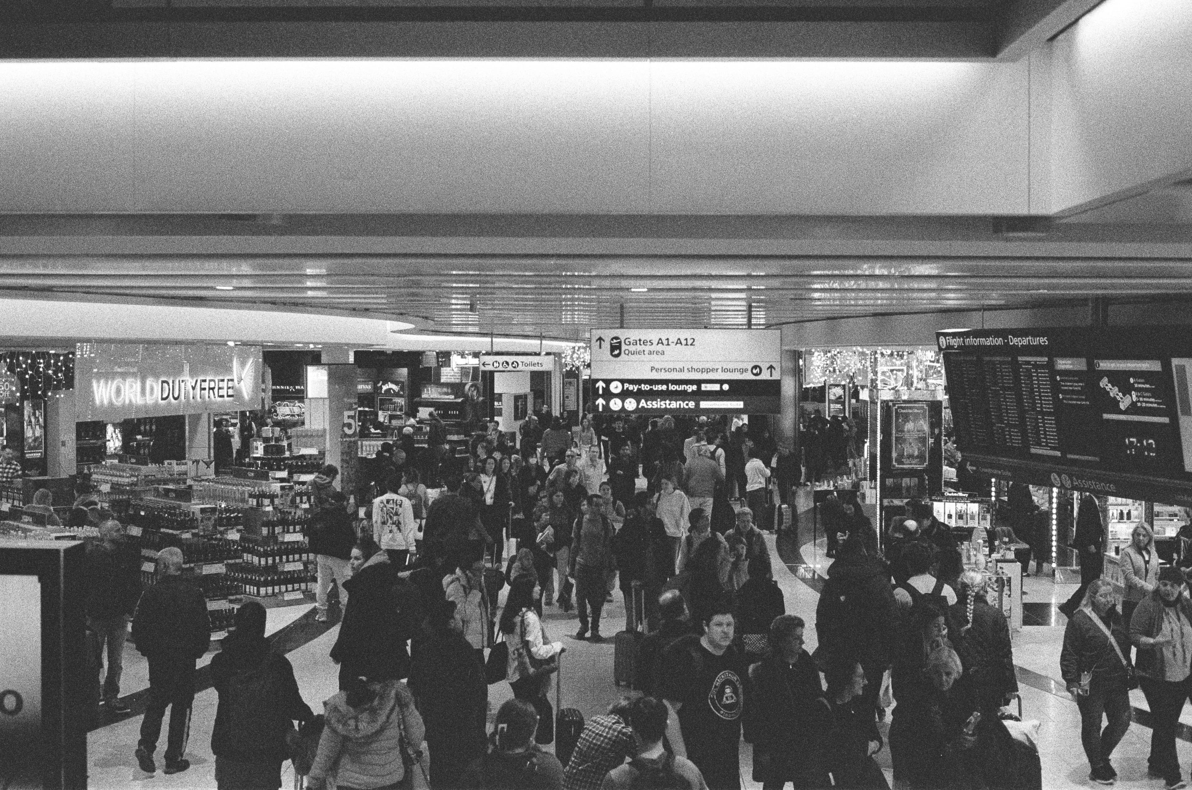 Move through terminals instantly
